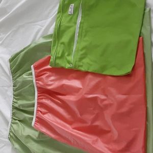Cloth diaper liners and travel diaper sack